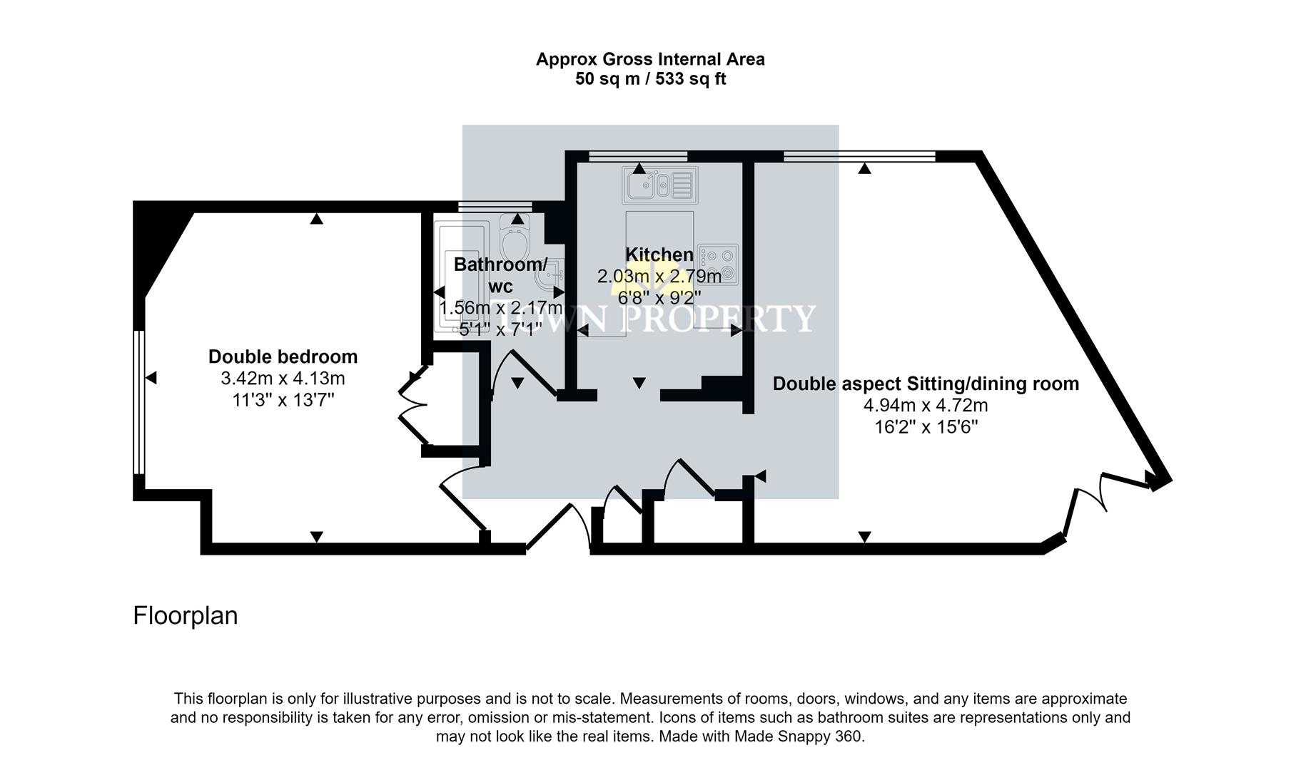 Property Details for 2 Arundel Road Eastbourne BN21 2HD Town